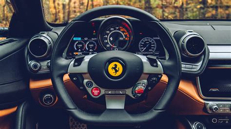 Ferrari GTC4Lusso T Interior Wallpaper - HD Car Wallpapers #12958