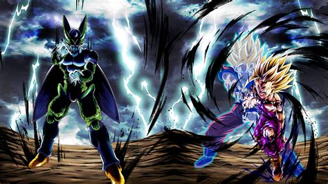 Gohan Vs Cell Wallpapers - Top Free Gohan Vs Cell Backgrounds ...