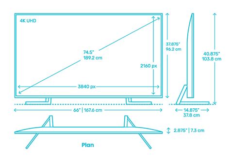 TV Dimensions (Measurements Size Guide) Designing Idea, 53% OFF