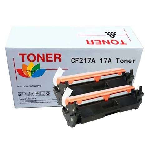 2x CF217A Toner Cartridge Compatible for HP LaserJet Pro M102a M102w ...