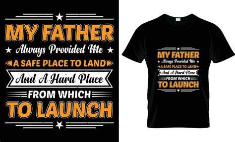 Happy Father's Day motivational Funny quotes typography Gift Dad t ...