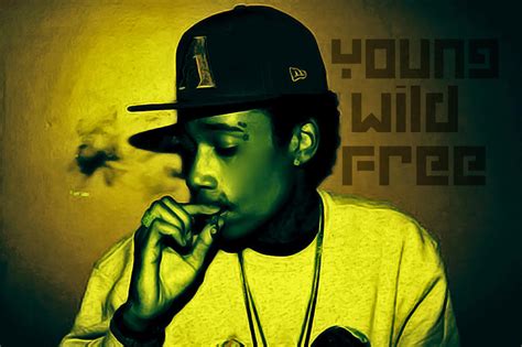 Wiz Khalifa, Young Wild Free by KemasAzizKA on DeviantArt