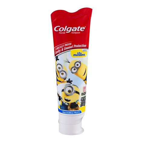 Colgate Kids Toothpaste with Anticavity Fluoride, Minions, 4.6 ounces ...