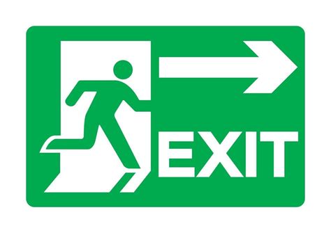 Download Fire Exit Emergency Green Sign for free | Emergency exit signs ...