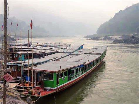 Slow Boat Cruise on the Mekong River from Thailand to Laos