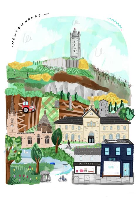 The Landmarks of Ards - Etsy