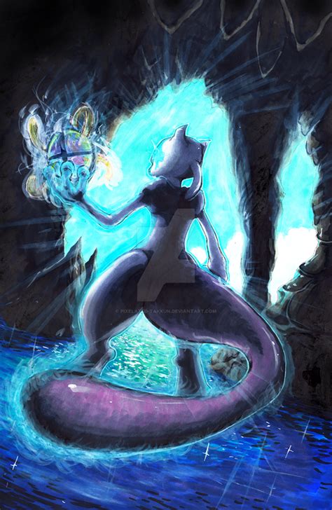 Smash Series: Mewtwo Strikes Back! by Pixelated-Takkun on DeviantArt