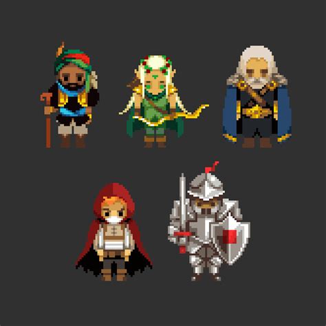 RPG Characters @ PixelJoint.com