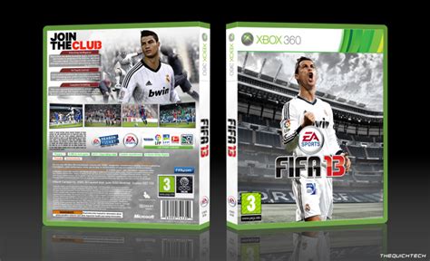 FIFA 13 Xbox 360 Box Art Cover by TheQuickTech