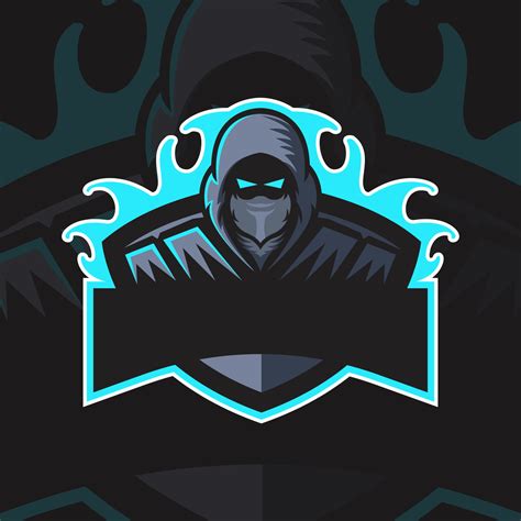 Ninja assassin mascot for sport and esport or gamer logo. 8155638 ...