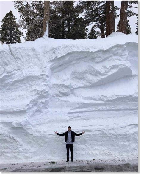 Mammoth Mountain in California has received 37 feet of snow for the ...