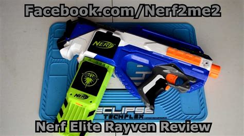 ~Review Nerf N-Strike Elite Rayven CS-18 Stock & Modified Review ...