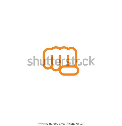 Isolated Fist Pump Raised Fist Emoji Stock Vector (Royalty Free ...