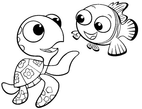 Gambar Mewarnai Ikan Nemo - murid 17 - ClipArt Best - ClipArt Best