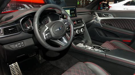 EXTRAORDINARY! 2019 GENESIS G70 INTERIOR - YouTube