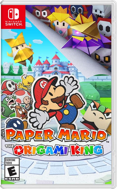 Paper Mario: The Origami King box art : r/nintendo