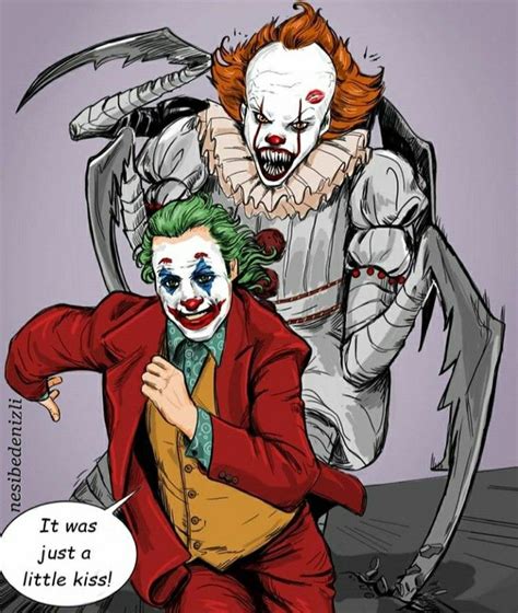 Pennywise and Joker | Arte de chisisto, Joker, El guasón