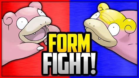 Slowpoke vs Galarian Slowpoke | Pokemon Form Fight (Sword & Shield) [4K ...