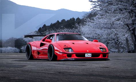 Liberty walk LB Performance Ferrari F40 [1900x1156] : r/CGCarPorn