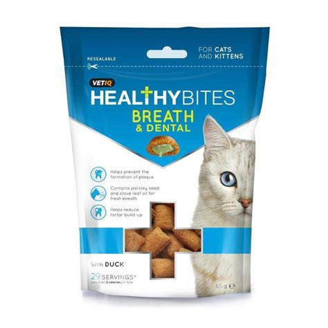 Healthy Bites Breath & Dental Cat Treats – 65g – Work Horse Tack | WHT Pets