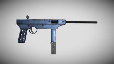 P.A. Luty Sub Machine Gun - 3D model by oomener [19d0ddb] - Sketchfab