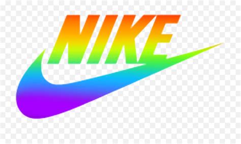 Nikerainbow Sticker - Rainbow Nike Logo Png,Nike Logo Clipart - free ...