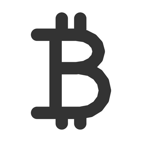 Bitcoin Sign Vector SVG Icon - SVG Repo