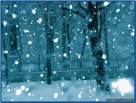 Download Animated Falling Snow Screensaver - Free and Beautiful Screensaver