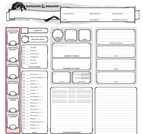 Character Sheets - D&D Newbie Sessions