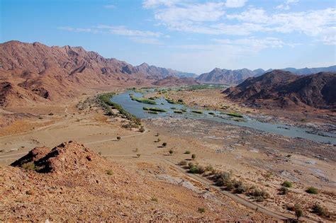 The Orange River. South Africa and Namibia's natural borde… | Flickr