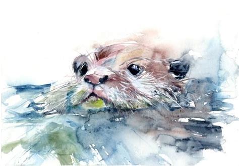 Watercolor Animals, Original Watercolor Painting, Original Watercolors ...