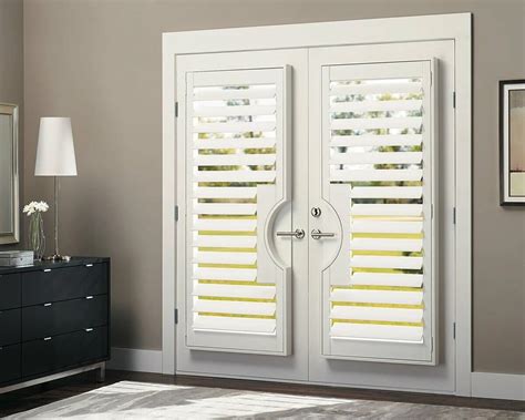 Custom Shutters for Patio Sliding Glass Doors, French Doors