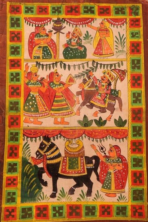 21 best images about Phad art-Rajasthan on Pinterest | Traditional ...