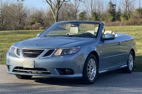 No Reserve: 31k-Mile 2008 Saab 9-3 Convertible 2.0T for sale on BaT ...