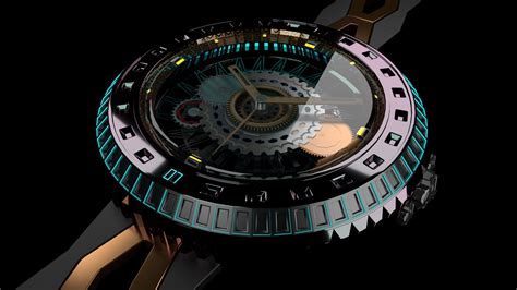 Sci fi bespoke watch 3D model - TurboSquid 1513338