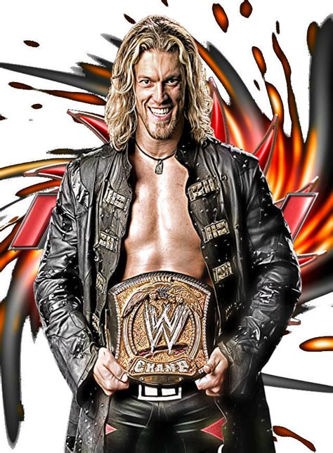 Edge WWE Champion by Omega6190 on DeviantArt