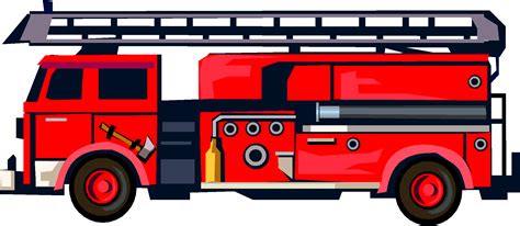 Red Fire Truck Cartoon - ClipArt Best