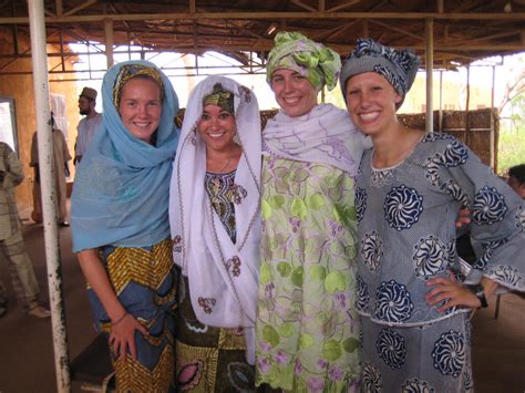 Niger Here Nor There: Steph in traditional Niger Clothing