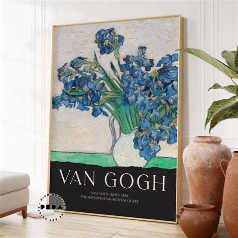 Van Gogh Print Van Gogh Painting Exhibition Poster Van Gogh | Etsy