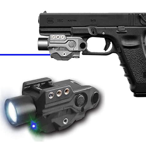 Glock 17 19 CZ 75 Tactical Rechargeable High 450lm Weapon Gun Light ...