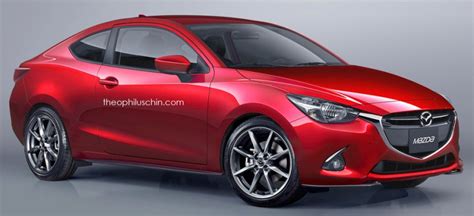 Mazda 2 Coupe rendered - unlikely, but quite sightly