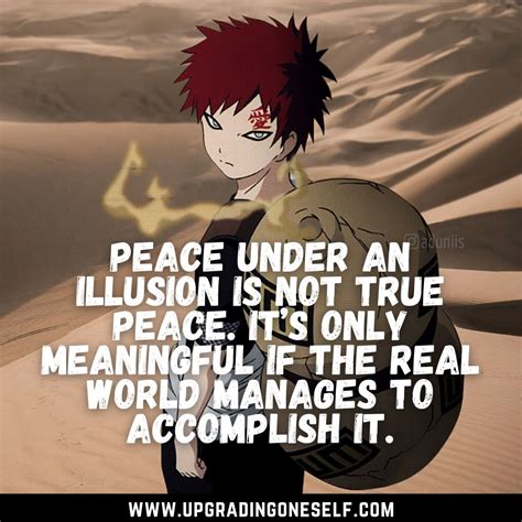 gaara Quotes (1) - Upgrading Oneself