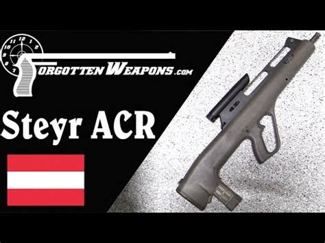 Steyr ACR: A Polymer Flechette-Firing Bullpup From the 90s - YouTube