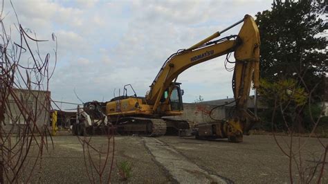 Abandoned Mall Demolition, rolling acres mall - YouTube