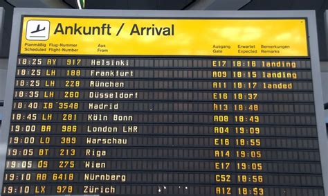 Ankunft Tegel (Berlin) TXL - Flightradars24.de