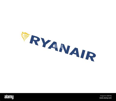 Ryanair, rotated logo, white background B Stock Photo - Alamy