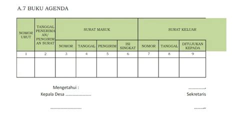 Apa itu Buku Agenda - DUNIA PENDIDIKAN