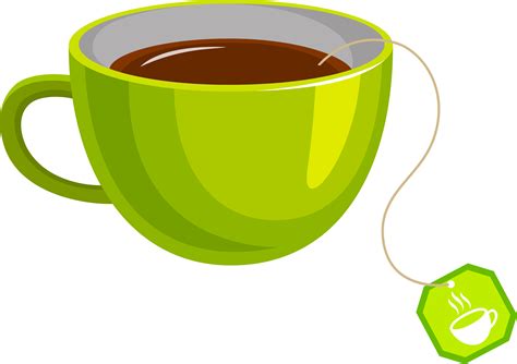 Green tea Coffee cup Teacup - Vector green cup png download - 3793*2680 ...