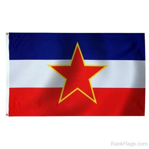 Yugoslavia National Flag - RankFlags.com – Collection of Flags