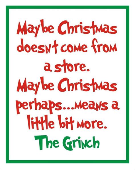 Grinch Sign Printable